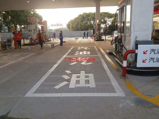 道路划线标识与停车场划线 上海道路标识划线施工的专业之道